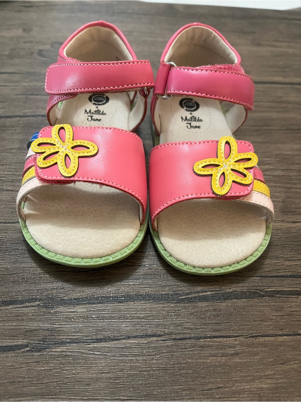 Matilda Jane  - Livie and Luca 
Pink sandals 
Size 11 - New
